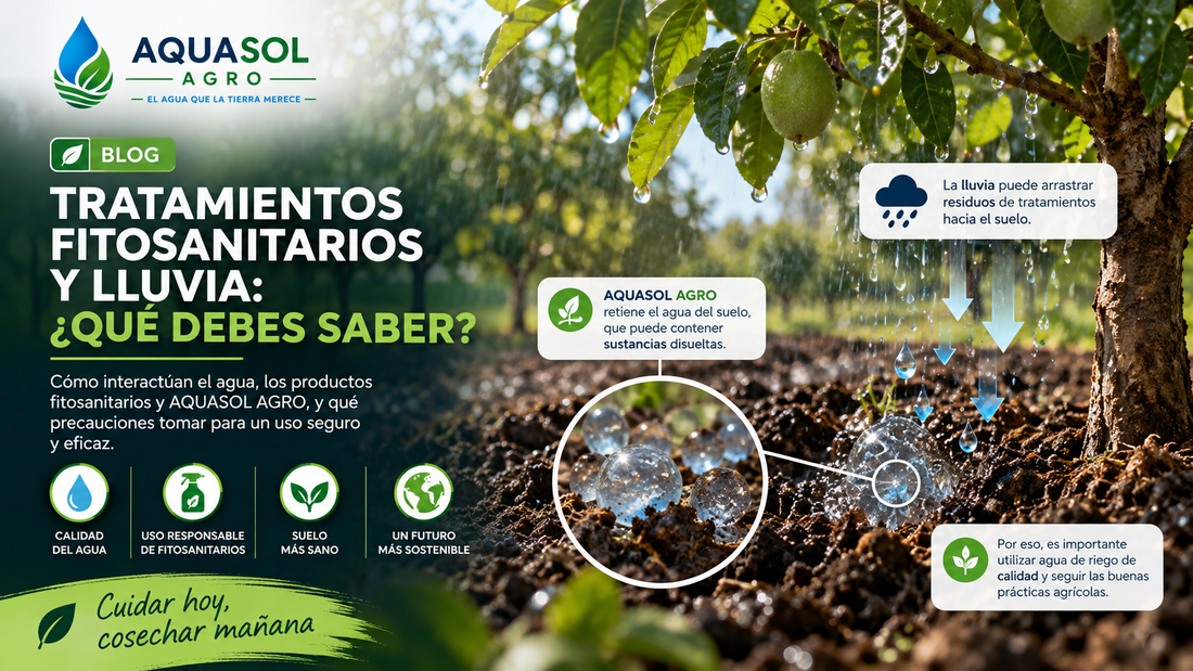 CALIDAD DEL AGUA DE RIEGO PARA HIGROGEL AGRÍCOLA